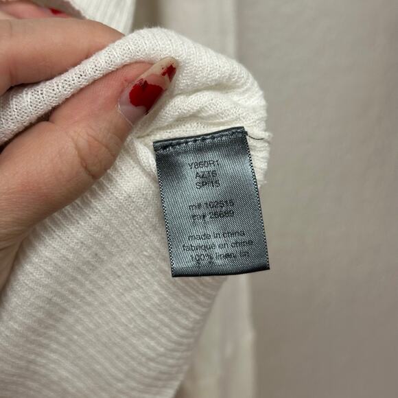 John Varvatos Mens Slim Fit Linen Henley Shirt Cream Size Medium - Picture 5 of 9